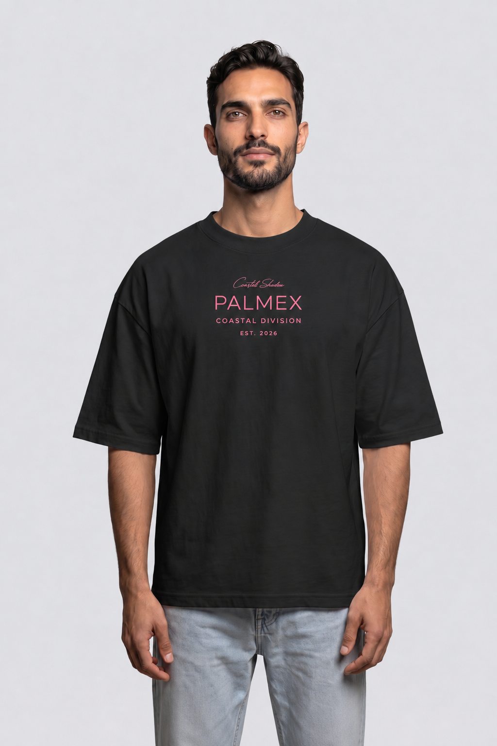 Palmex Coastal Shadow Oversize T-Shirt