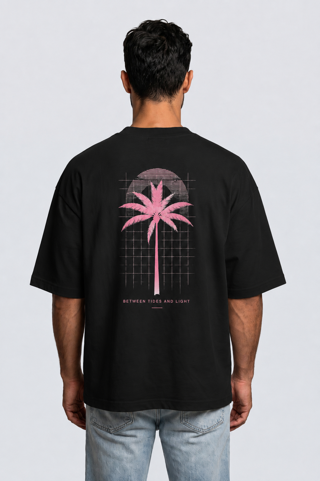 Palmex Coastal Shadow Oversize T-Shirt
