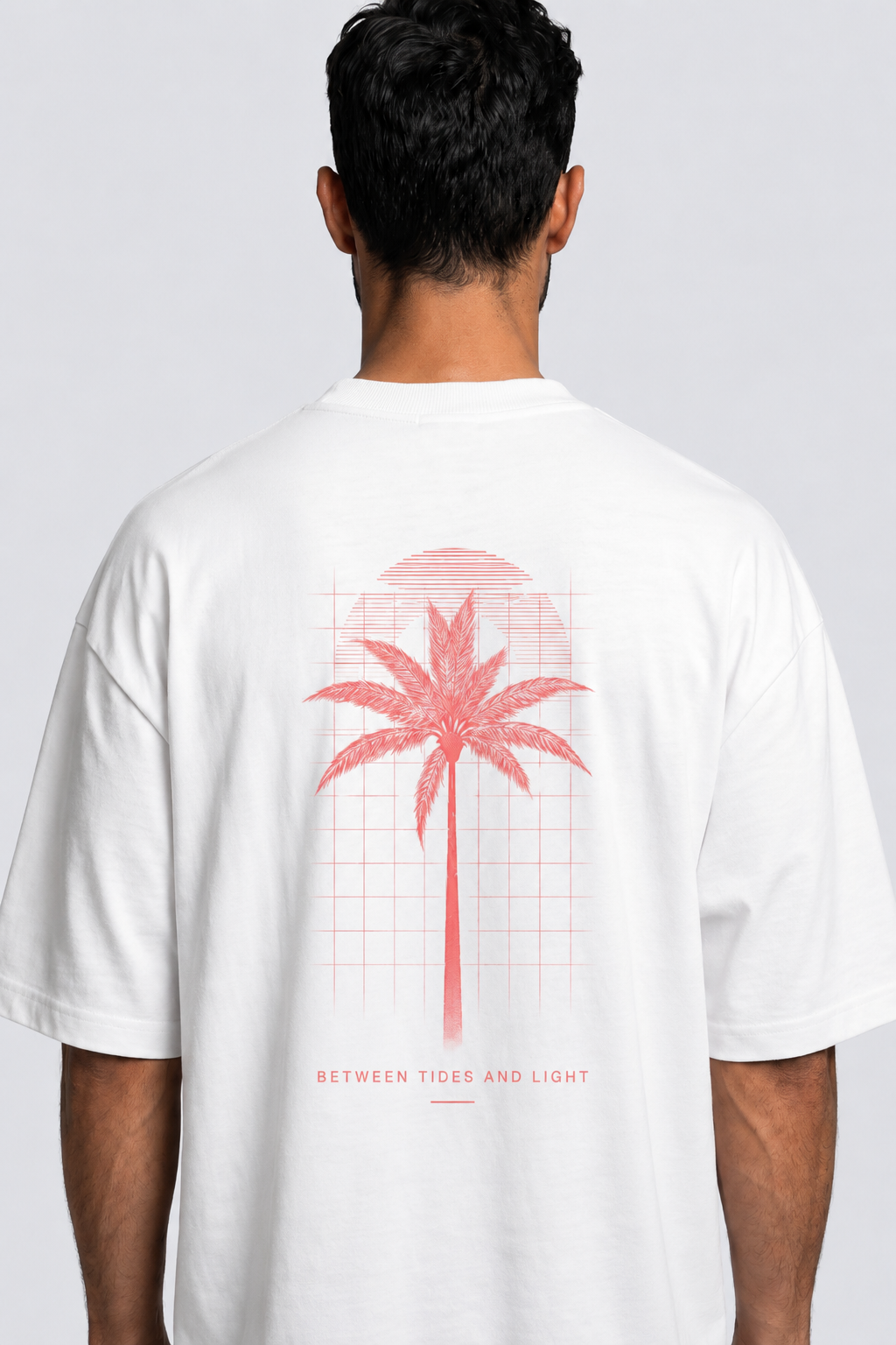 Palmex Coastal Shadow Oversize T-Shirt