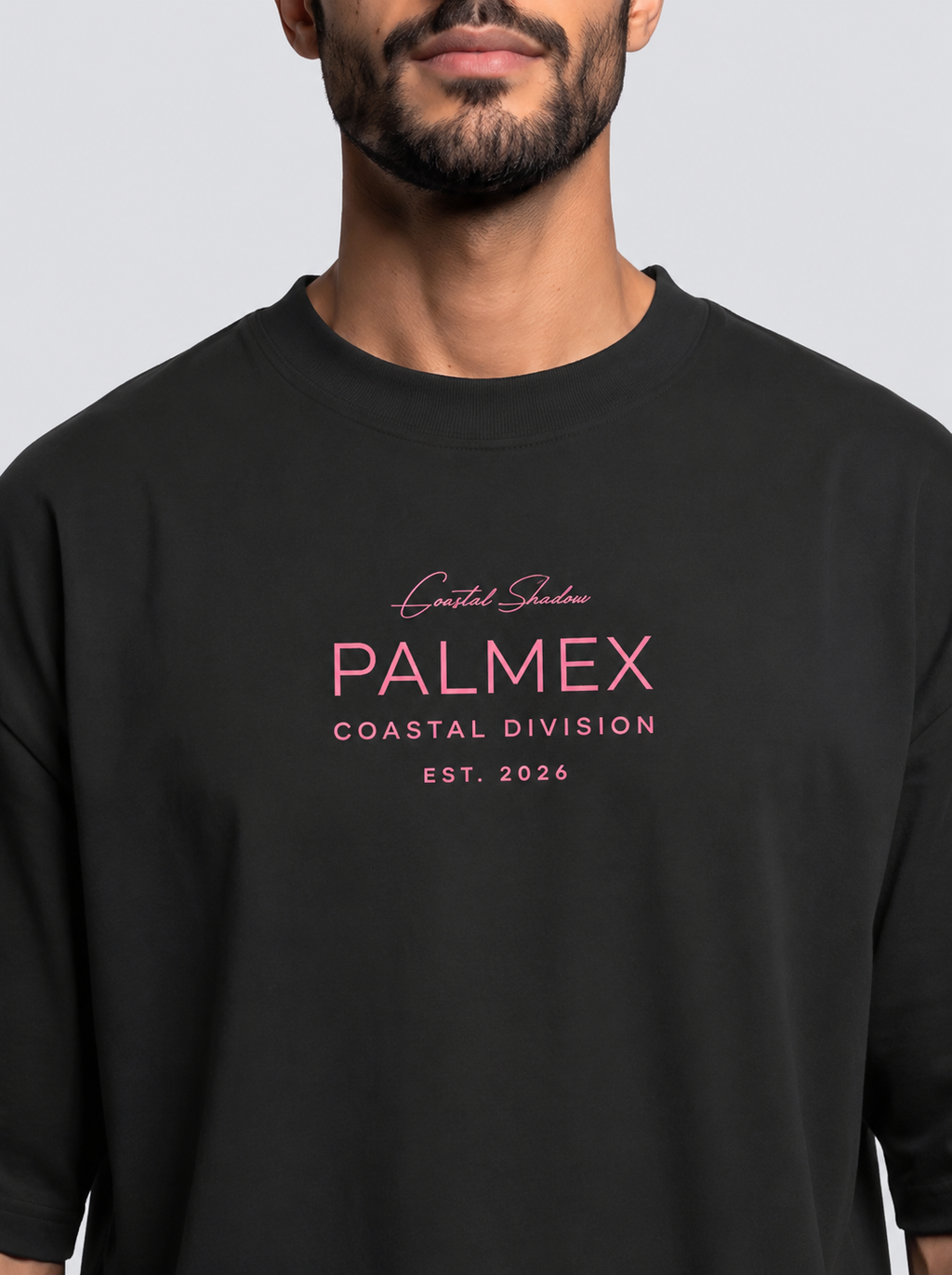 Palmex Coastal Shadow Oversize T-Shirt