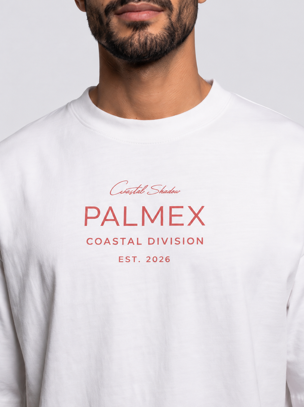 Palmex Coastal Shadow Oversize T-Shirt