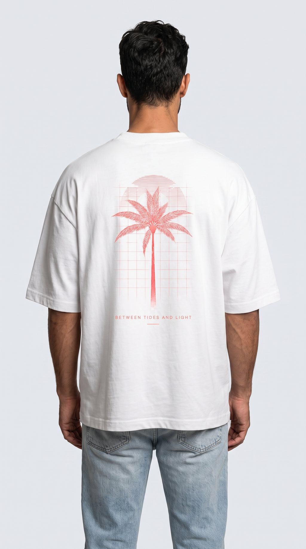 Palmex Coastal Shadow Oversize T-Shirt