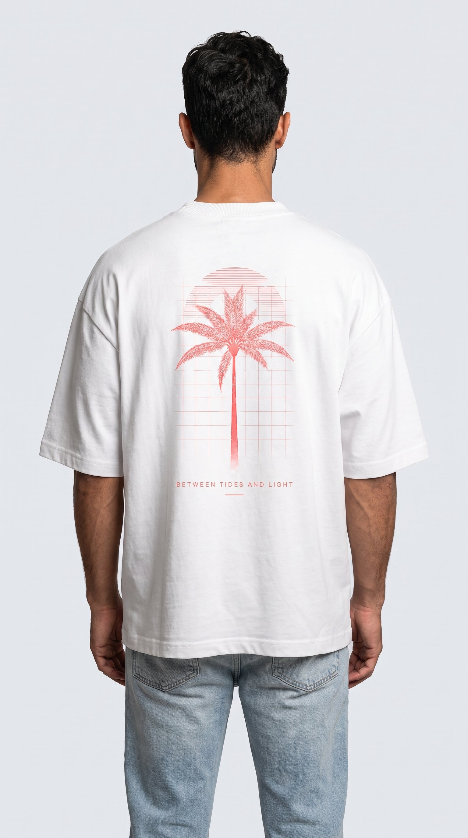 Palmex Coastal Shadow Oversize T-Shirt