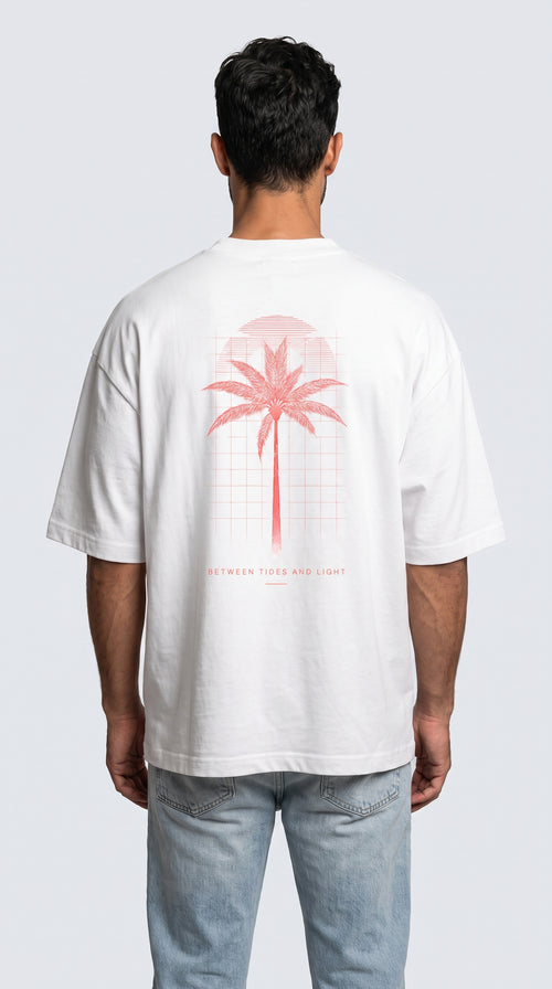 Palmex Coastal Shadow Oversize T-Shirt