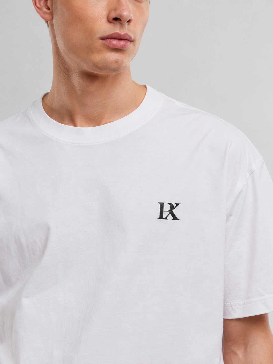 Cropped Oversized Tee