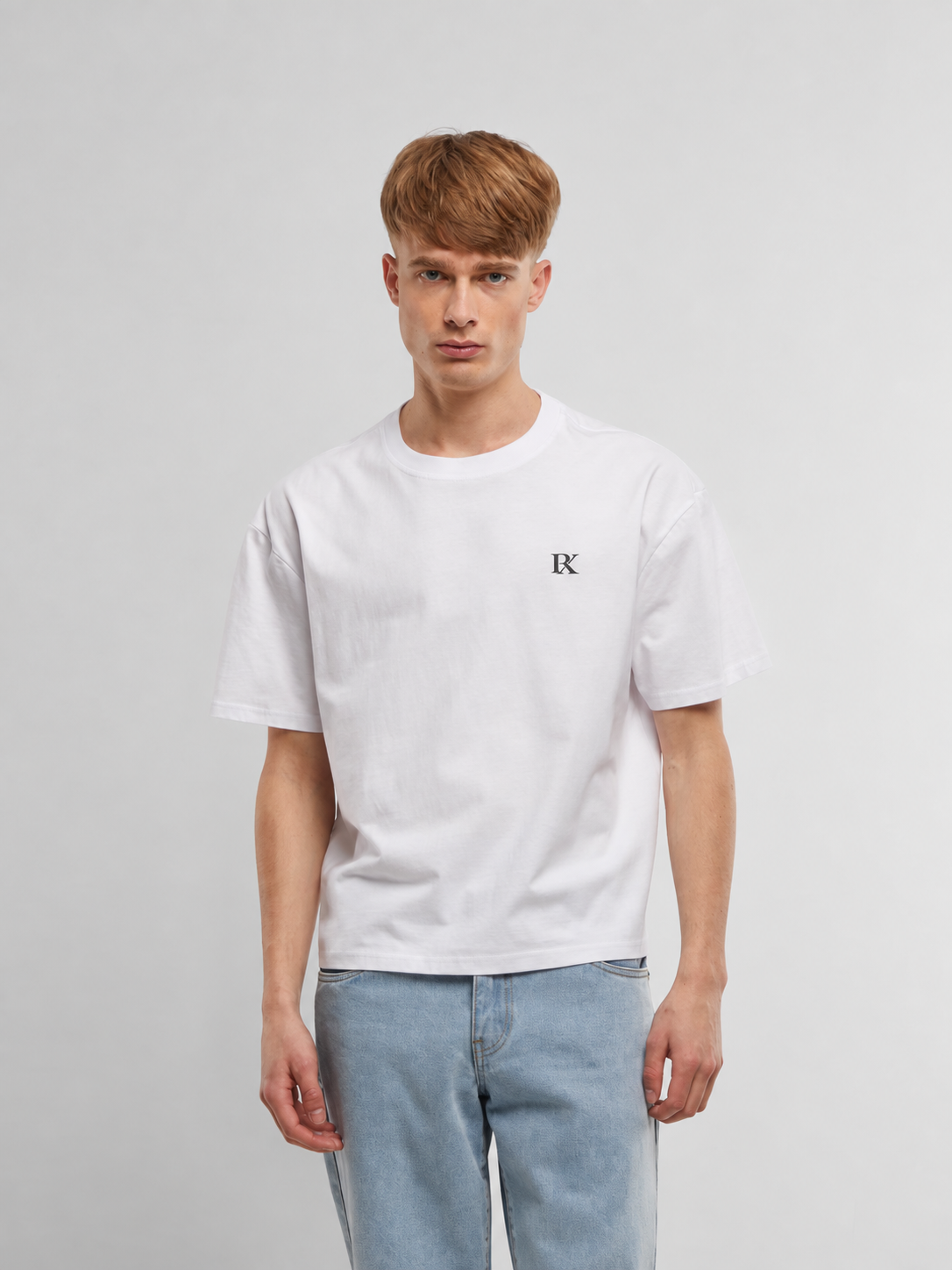 Cropped Oversized Tee