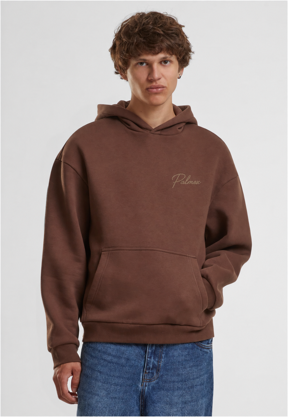 Fluffy Hoodie – Chocolate Brown