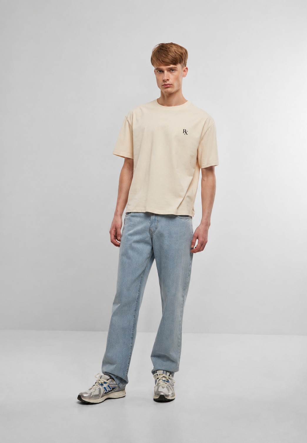 Cropped Oversized Tee