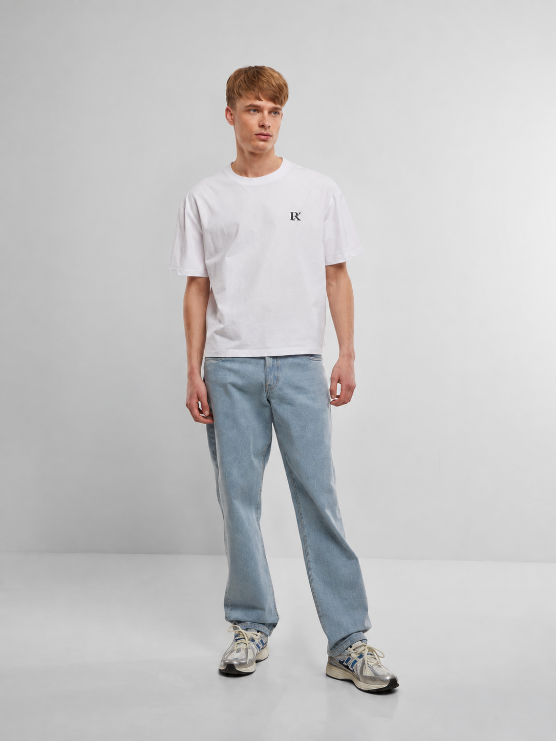 Cropped Oversized Tee