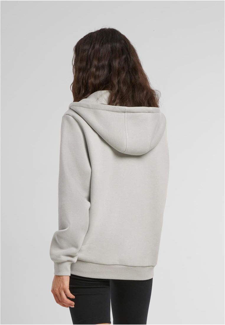 Ladies Fluffy Zip Hoodie